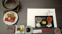 Kaiseki hidangan tradisional Jepang yang unik namun super mahal. (Nila Chrisna).