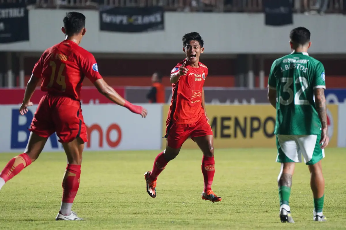 Foto: Macan Kemayoran Terkam Elang Jawa, Persija Langsung ke Puncak Klasemen Sementara BRI Liga 1 2023 / 2024