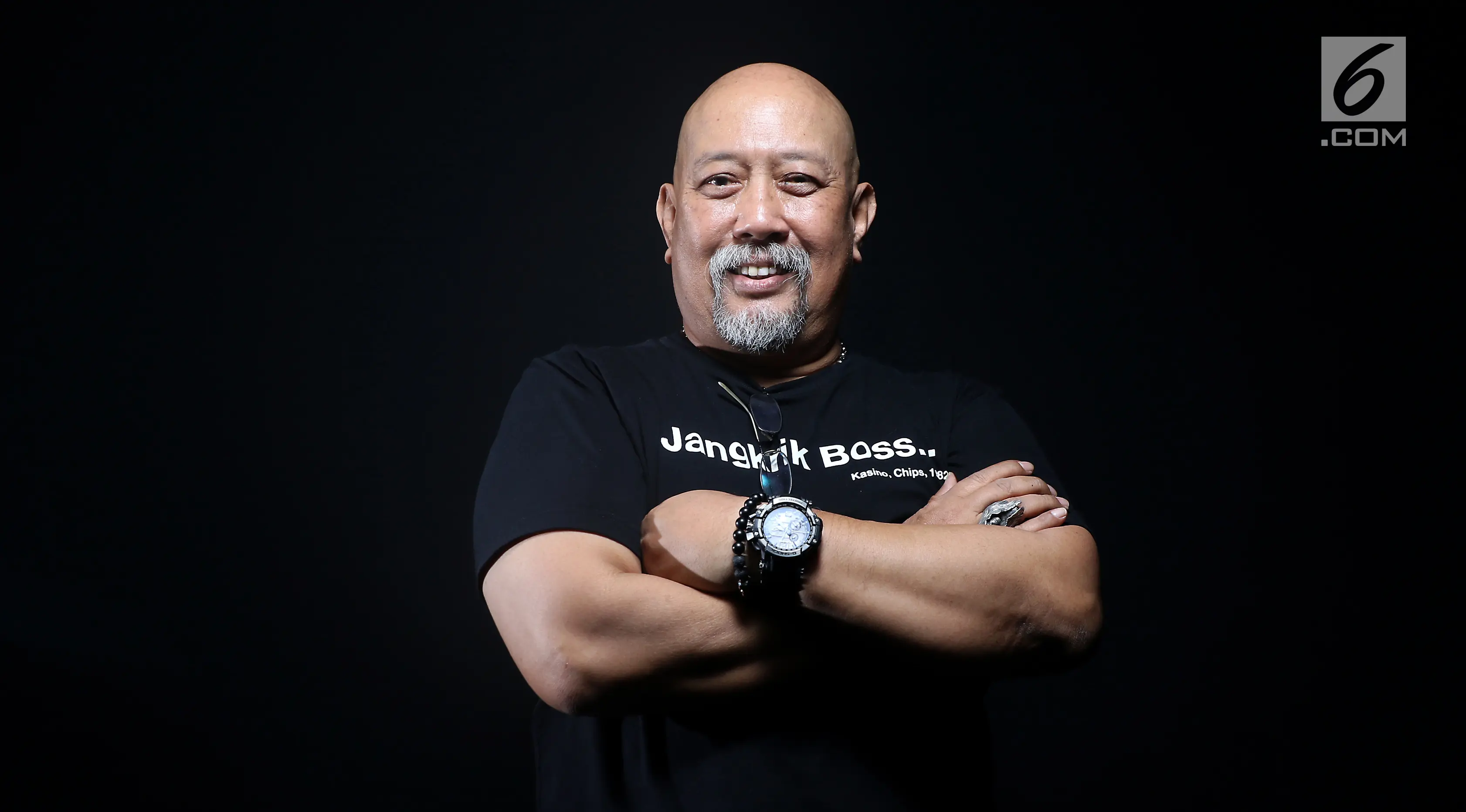 	Komedian legendaris Indro Warkop (Liputan6.com/Fatkhur Rozaq)