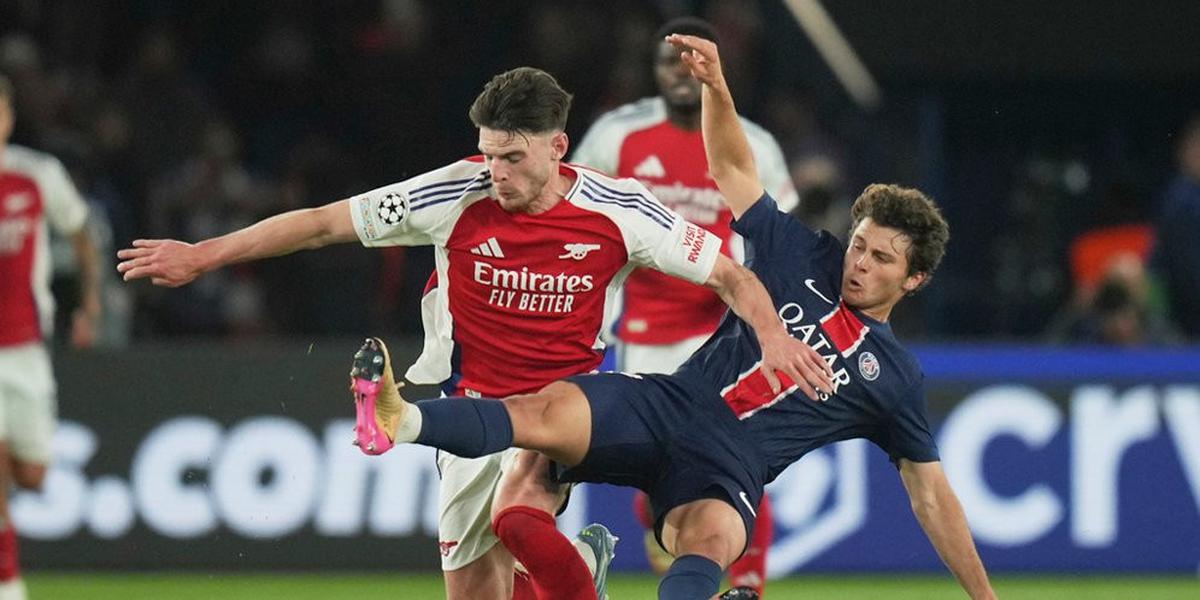 Rapor Pemain Arsenal Saat Disingkirkan PSG: Tidak Buruk, tapi Tidak Cukup Bagus