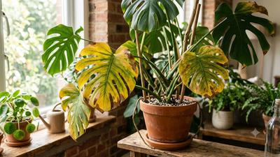 Kenapa Daun Monstera Menguning? Ini 7 Penyebab yang Sering Terjadi