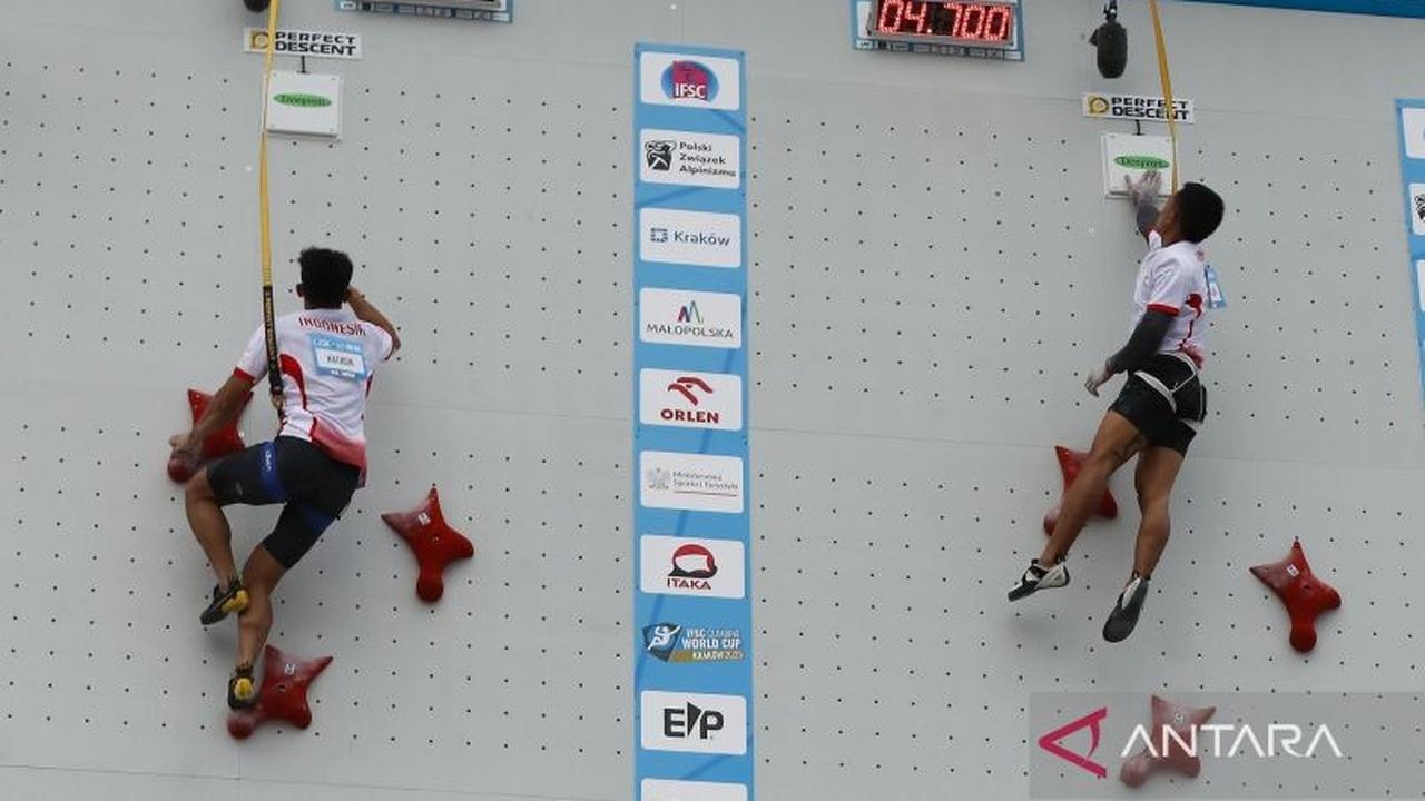 Raharjati Nursamsa Raih Perunggu di World Climbing Series Krakow 2026