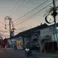 Penjor yang sudah terpasang di beberapa jalan Bali. (Foto: Istimewa)