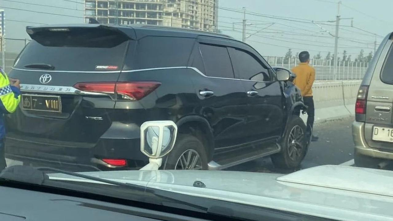Biasa Dipakai Karolog Polda Jabar, Mobil Fortuner Pemicu Kecelakaan di Tol MBZ Dikemudikan Ajudan