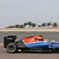 Pembalap Manor Racing asal Indonesia, Rio Haryanto, beraksi di GP Bahrain (Manor Racing)