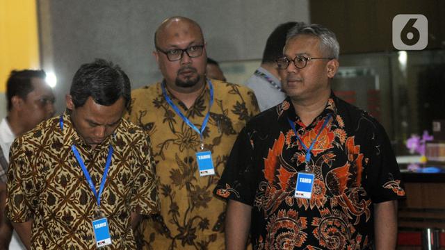 Sambangi KPK, Komisioner KPU Konfirmasi OTT Wahyu Setiawan