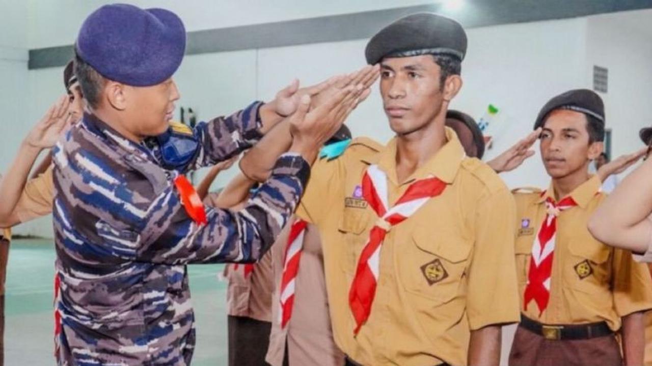 Kodaeral IX Ambon Perkuat Bela Negara Sejak Dini untuk Generasi Muda