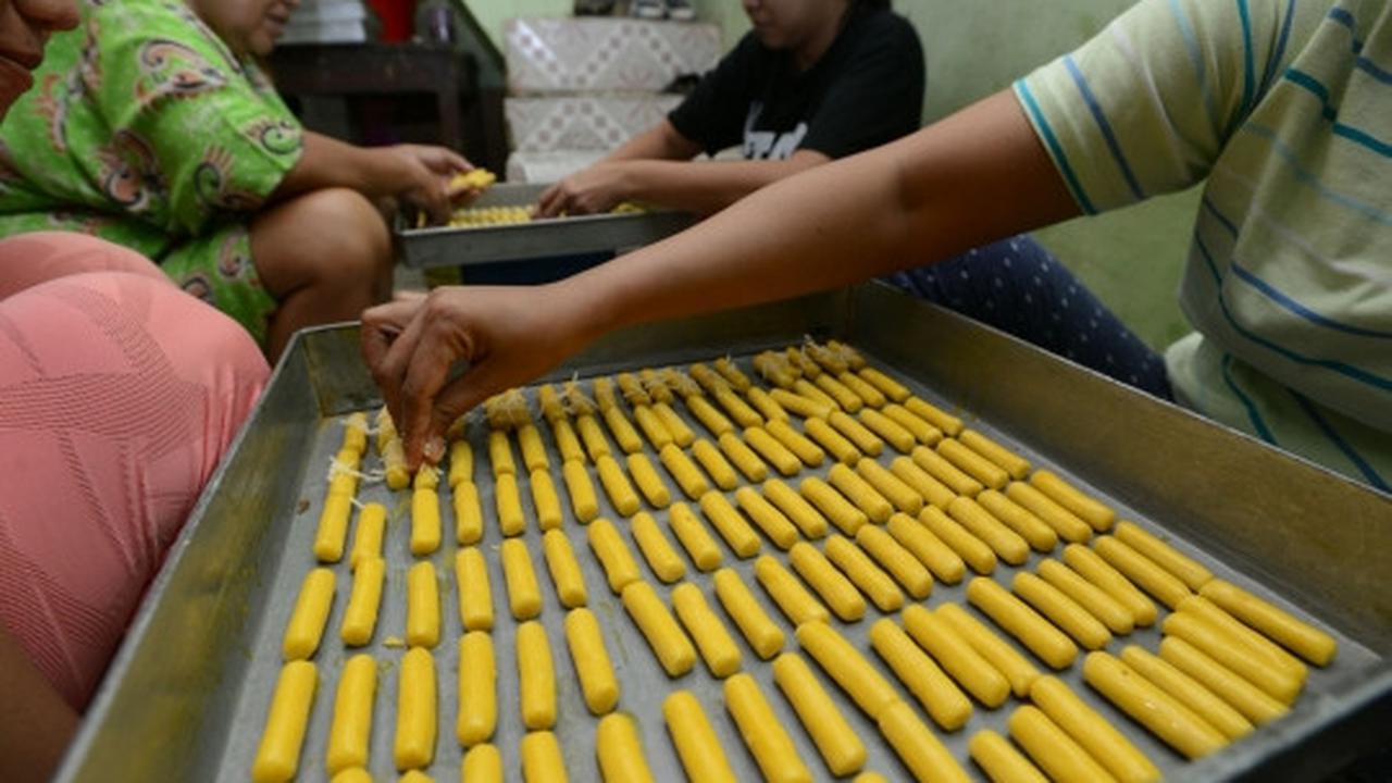 Jelang Lebaran, produksi kue kering kebanjiran pesanan