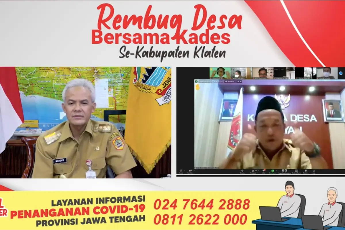 Kades Klaten Mengadu ke Gubernur Ganjar Soal Data Bansos yang Tidak Akurat