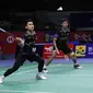 Ganda putra Indonesia Leo Rolly Carnando/Bagas Maulana lolos ke semifinal Korea Open 2024 usai mengalahkan pasangan tuan rumah Choi Soi Gyu/Heo Kwang Hee dengan skor identik 21-17 dan 21-17, Jumat (30/8). (foto: PP PBSI)