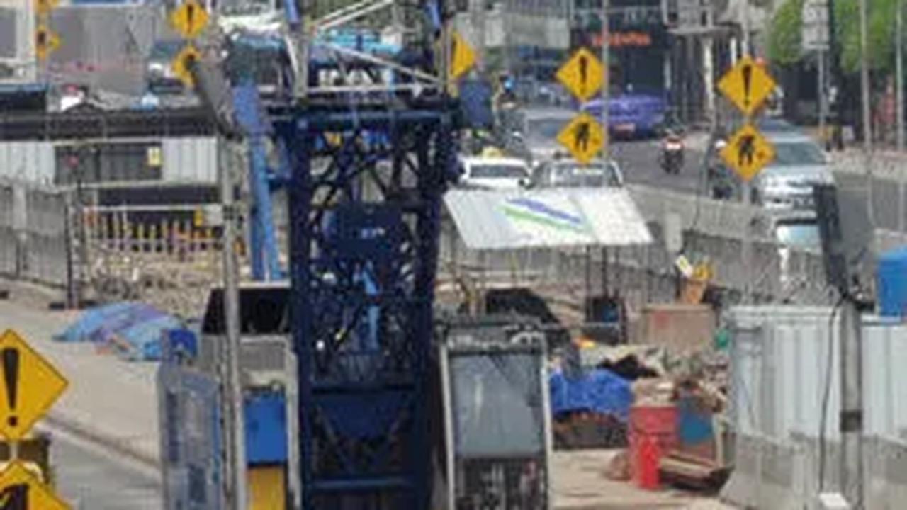 JPO Thamrin 10 Dibongkar Imbas Proyek MRT Fase 2, Berikut Rekayasa Lalu Lintas hingga 25 November 2023