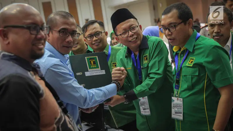 PPP Kubu Romi Serahkan Berkas Pendaftaran Peserta Pemilu 2019