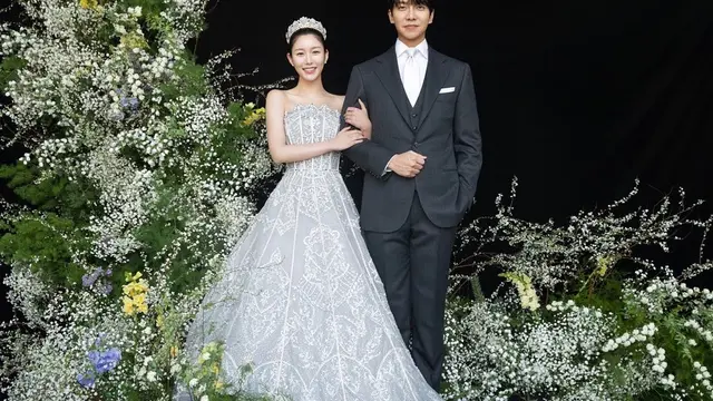 6 Potret Pernikahan Lee Seung Gi dan Lee Da In, Digelar Tertutup