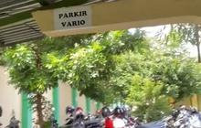 Parkiran Sekolah di Semarang Ini Dibagi Berdasarkan Jenis Motor, Curi Perhatian