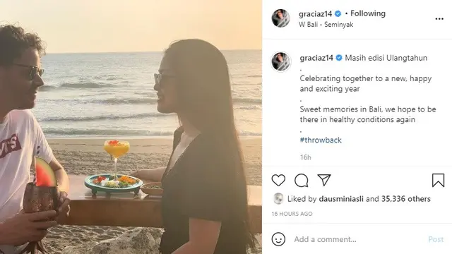Gracia Indri (Foto: Instagram/@graciaz14)