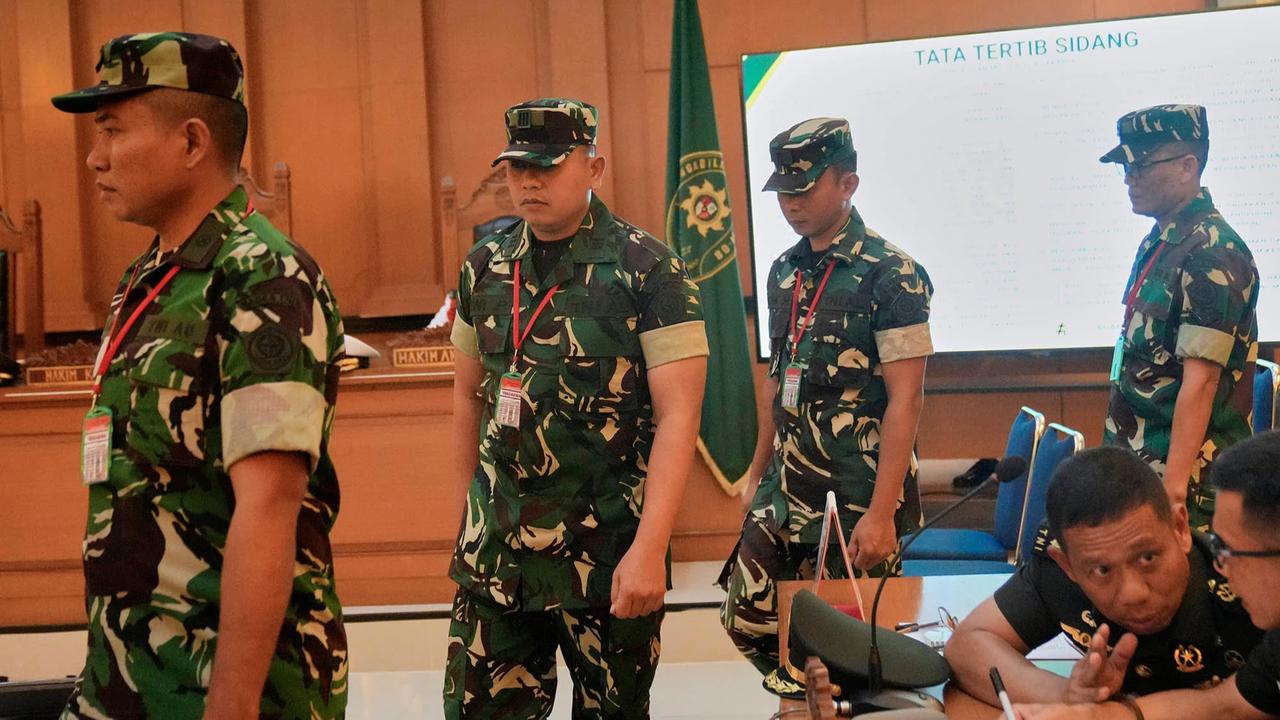 FOTO: Sidang Perdana Kasus Penyiraman Air Keras Aktivis HAM