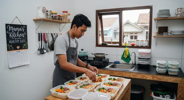 Katering Makanan Sehat Berbasis Bahan Lokal Organik