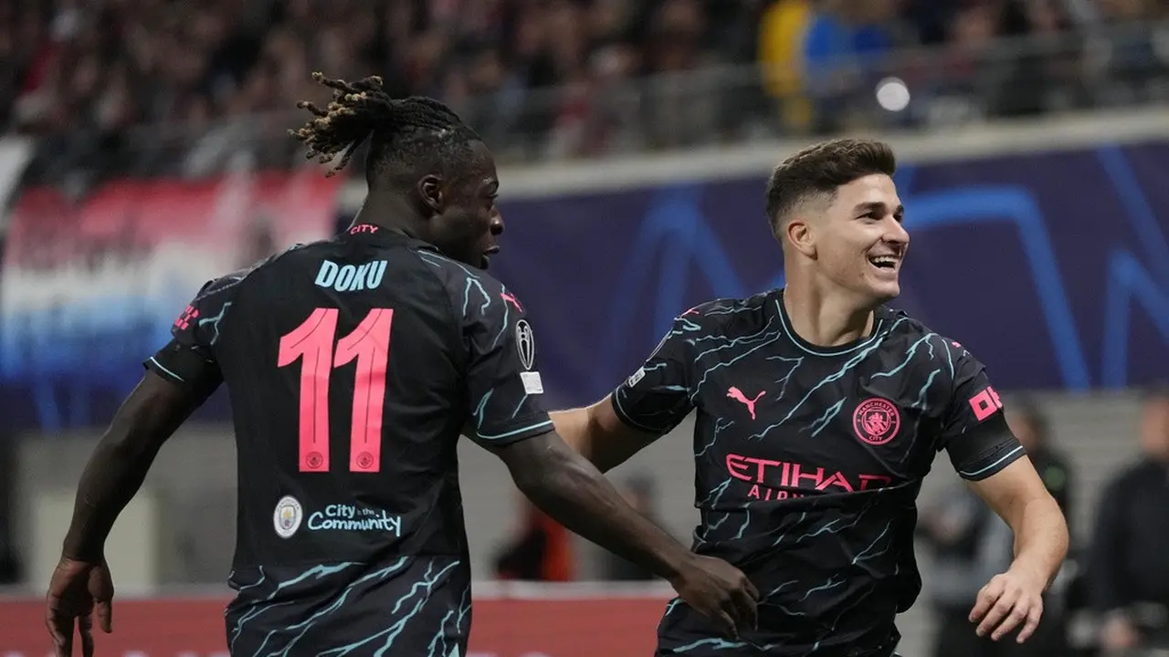 RB Leipzig vs Manchester City, Liga Champions