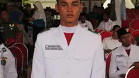 Muhammad Adzan, Paskibraka Nasional 2019 dari NTB yang ditunjuk sebagai Komandan Kelompok (Danpok) 17 (Aditya Eka Prawira/Liputan6.com)