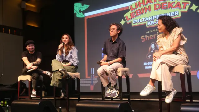 Derby Romero kembali main film Petualangan Sherina 2