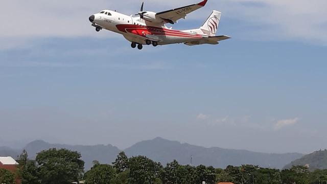 Avtur dari Kelapa Sawit Dipakai Pesawat CN235 Untuk Uji Coba Terbang