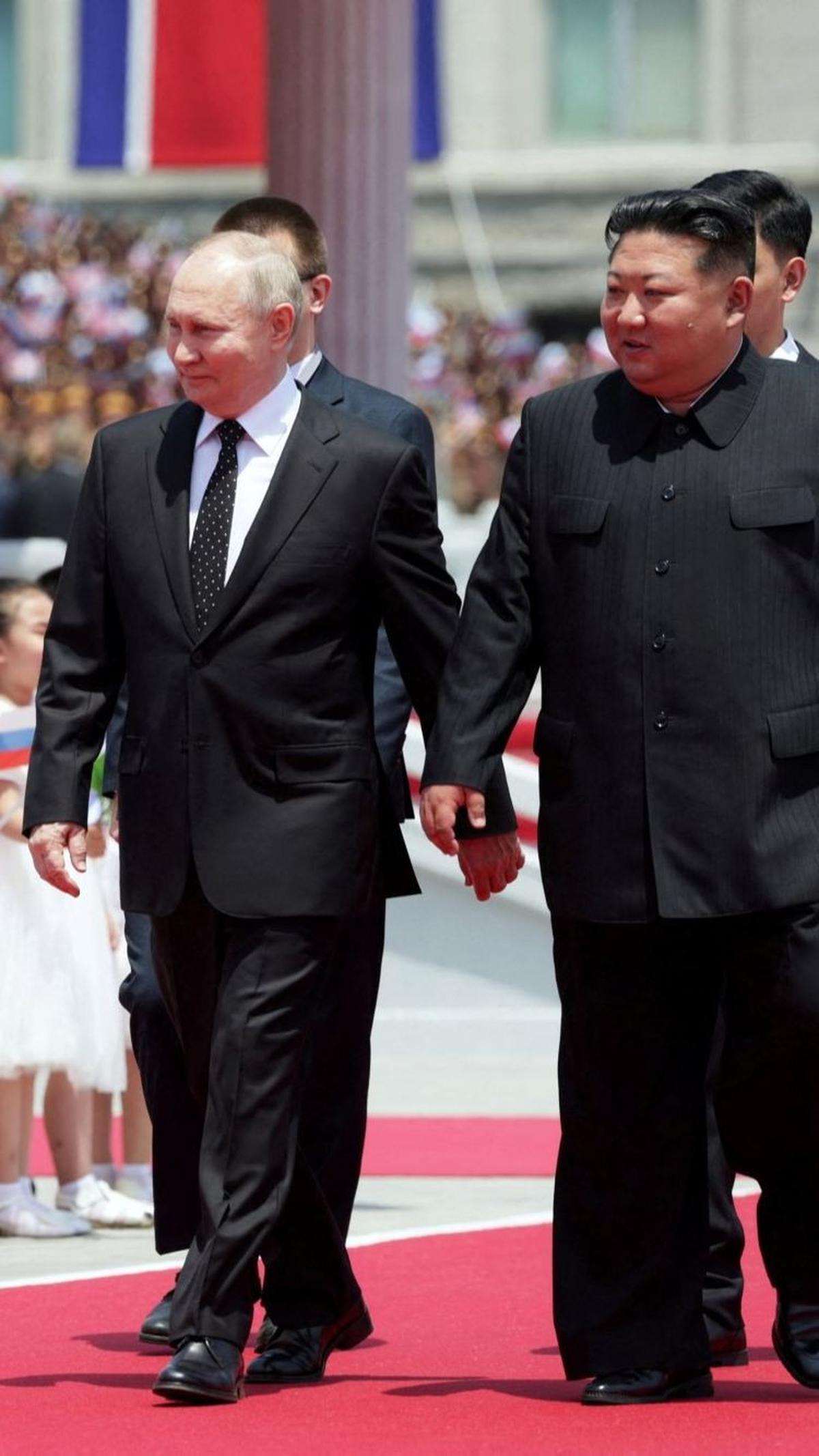 Vladimir Putin ke Korea Utara