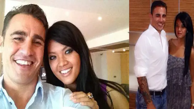 WHOOPS: Foto Mesra Farah Quinn Dan Cannavaro Beredar Di Sosmed