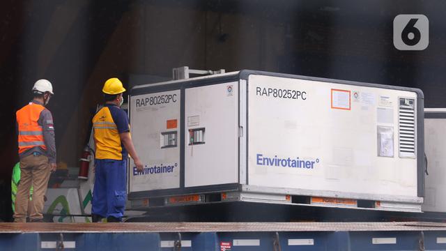 Vaksin COVID-19 tiba di Indonesia