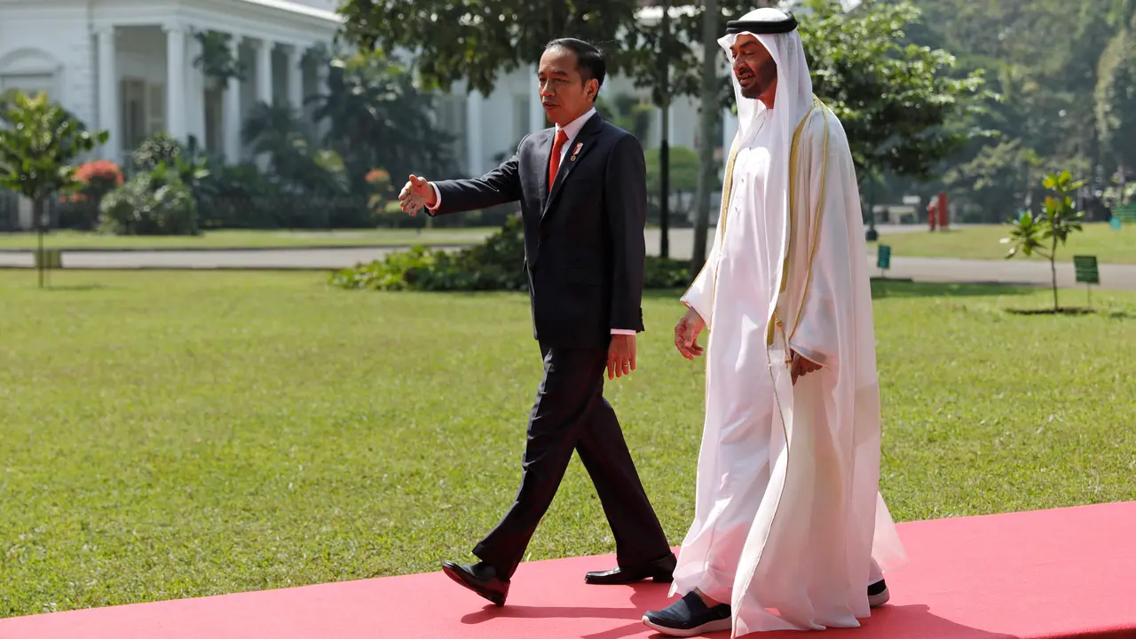 Jokowi Gelar Pertemuan Bilateral dengan Putra Mahkota Abu Dhabi