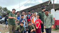 Tim Aria Indonesia turunkan dua jenis drone di lokasi pascagempa Cianjur. (Dok. IST/Aria Indonesia)