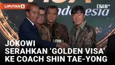 Shin Tae-yong Terima Golden Visa Pemberian Jokowi