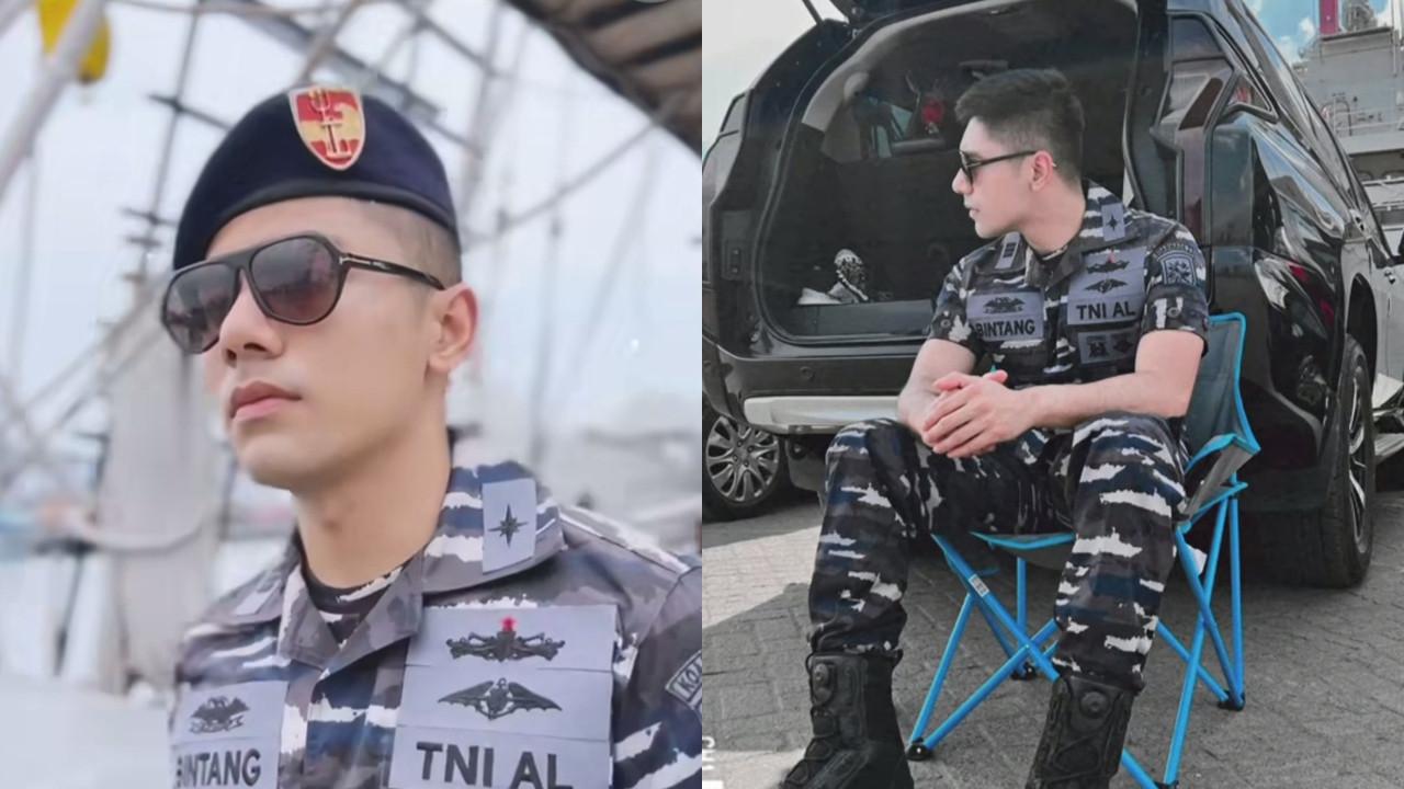 Riza Syah Pakai Seragam TNI