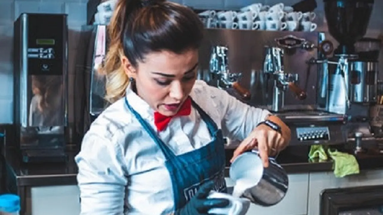 Ilustrasi bartender