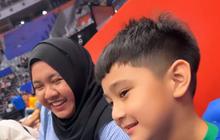 Ekspresi Tak Biasa Rafathar saat Foto Bareng Baim Wong, Netizen: Kelihatan Belum Berdamai