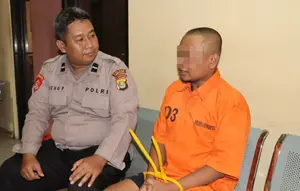 Pria di Pringsewu Hajar Adik Ipar Pakai Bata, Berakhir di Penjara