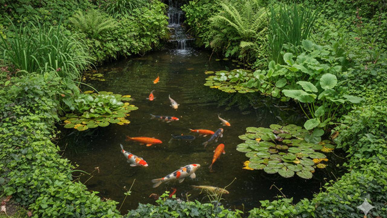 Desain Kolam Ikan yang Terlihat Aman Ini Justru Menarik Ular