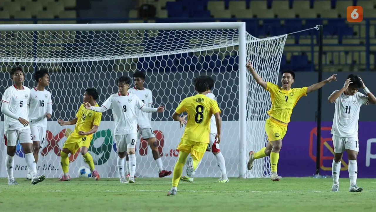 Timnas Indonesia U-17 vs Malaysia U-17