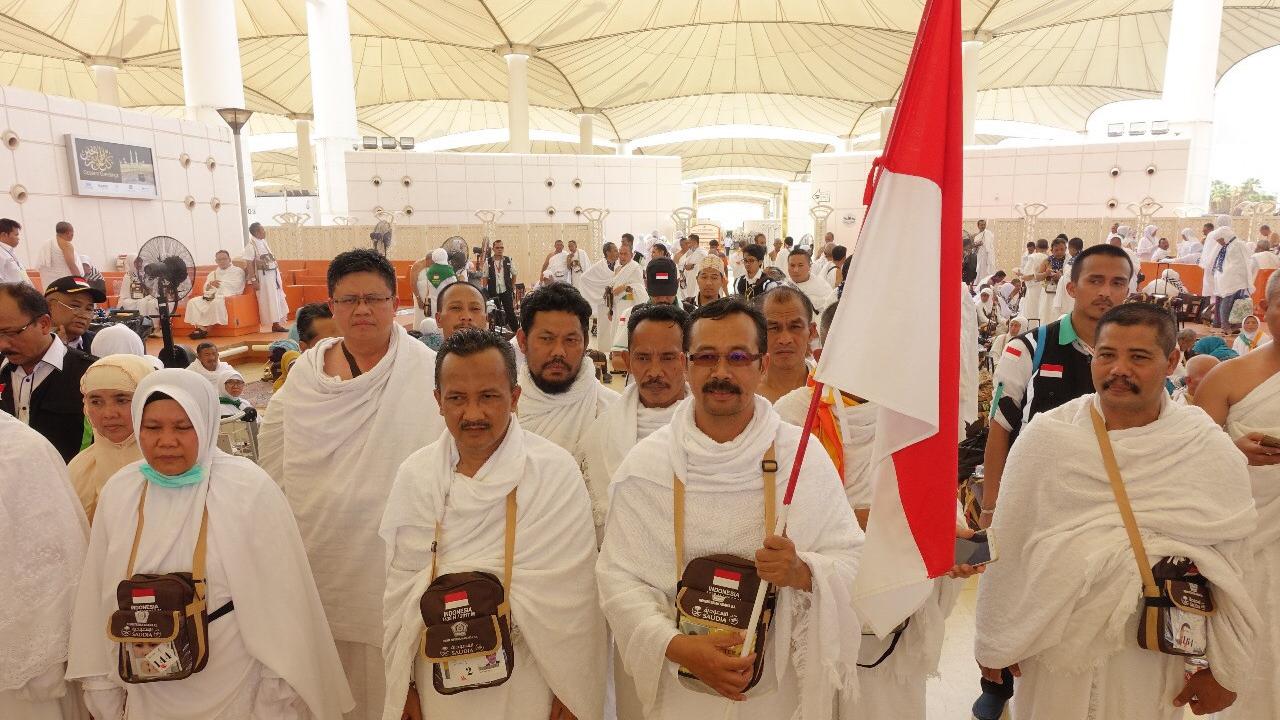 Jemaah Haji Indonesia Gelombang Dua Mendarat di Jedah