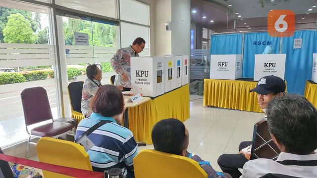 235 Orang di RSCM Gunakan Hak Suara di TPS Khusus pada Pemilu 2024 (Foto: Ade Nasihudin Al Ansori/Liputan6.com)
