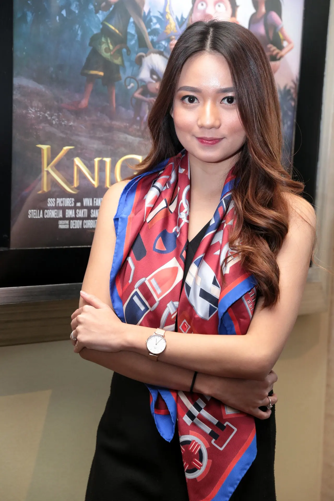 Stella Cornelia di 	Preskon film Knight Kris (Adrian Putra/bintang.com)