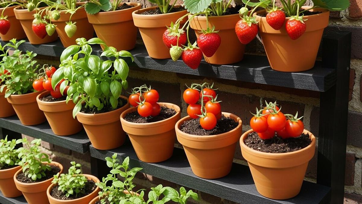 Cara Menata Kebun Sayur Mini Memakai Pot Besar di Samping Rumah Agar Subur dan Estetik