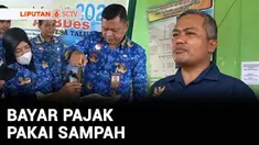 Bisakah bayar pajak pakai sampah. Jawabannya, bisa. Seperti di salah satu desa di Wonosobo, ini caranya.