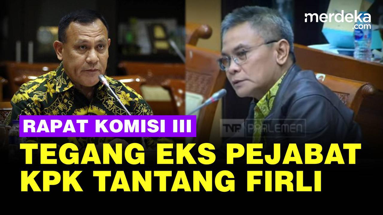 VIDEO: Tantangan Eks Pejabat KPK Johan Budi untuk Firli Bahuri