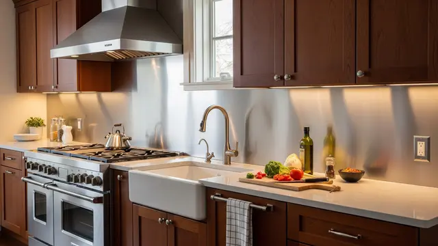6 Material Backsplash Dapur Anti Minyak, Simak Tips Perawatan dan Pembersihannya