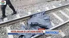 Seorang wanita paruh baya tewas terlindas kereta di perlintasan Stasiun Karet Tengsin, Tanah Abang.