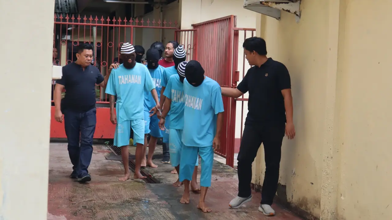 Pelaku curanmor ditangkap di Pemalang, Jawa Tengah. (Foto: Liputan6.com/Humas Polres Pemalang)
