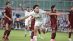Pemain Timnas Indonesia Mitchell Baker melakukan selebrasi usai mencetak gol ke gawang Kamboja pada laga Grup A Piala AFF 2026 di Stadion Pakansari, Bogor, Senin (27/7/2026). Penyerang berusia 19 tahun itu mencetak hattrick pada laga debutnya bersama Skuad Garuda dan membawa Indonesia meraih kemenangan 5-1 atas Kamboja. (KLY/ Budy Santoso)