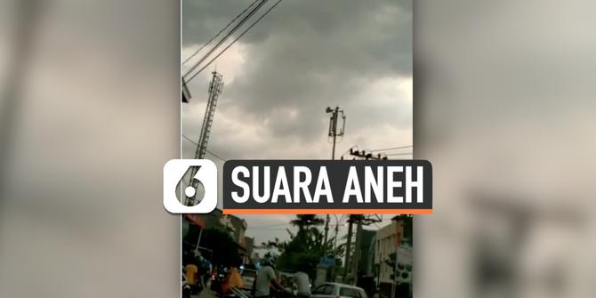 VIDEO : Viral, Muncul Suara Misterius di Langit Kota Makassar