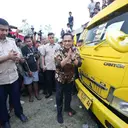 Mendagri Lepas 125 Truk Genteng untuk Jalankan Arahan Prabowo