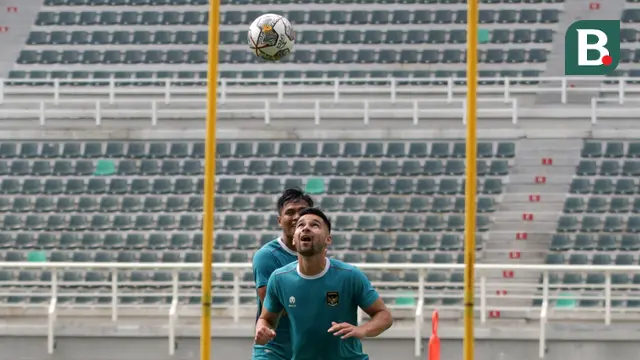 Foto: Miris, Latihan Resmi Perdana Timnas Indonesia Cuma Dihadiri 8 Pemain!